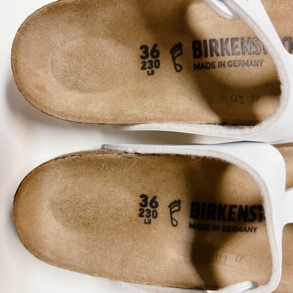 Birkenstock Gizeh Birko-Flor Thong Sandal White EU 36 Womens US 5- 5.5 Regular - Picture 11 of 11